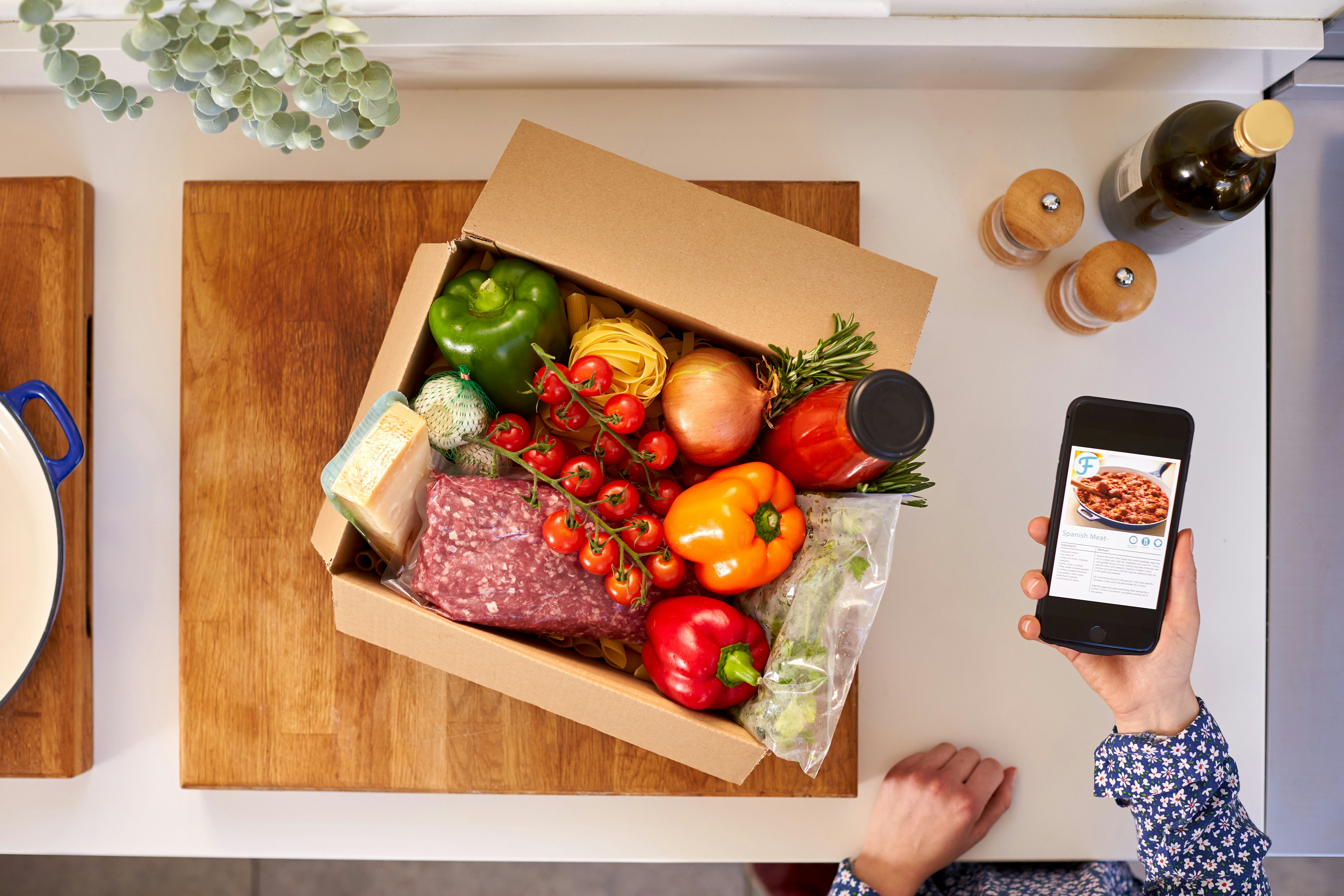Food online kit delivery