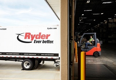 Ryder Truck Fork Lift