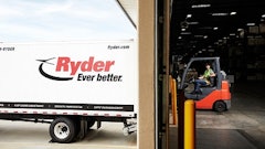 Ryder Truck Fork Lift