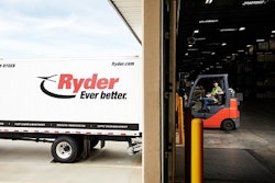 Ryder Truck Fork Lift