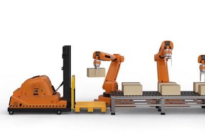 Stock Robotic Warehousing