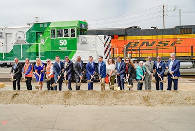 Port Of Long Beach Dock Rail Construction