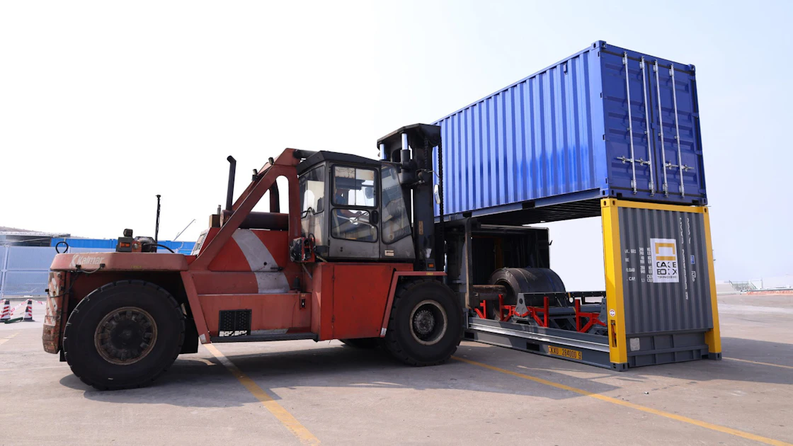 Cross Loading Container Flexible Loading Enhanced Container System for Intermodal ...