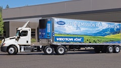 Carrier Transicold Vector E Cool Tru At Loading Dock