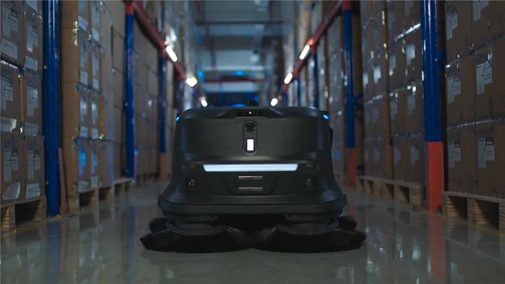 AI-Powered Robotic Sweeper for Large-Scale Cleaning in Manufacturing ...
