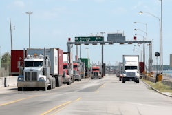 Transporting goods across borders.