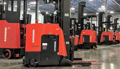 Raymond Lithium Battery Powered Truck In The News Oct2021