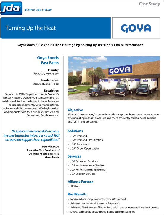 Sdc Jda Goya Case Study