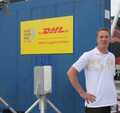 Reinier Vens, Project Director, DHL for the Volvo Ocean Race