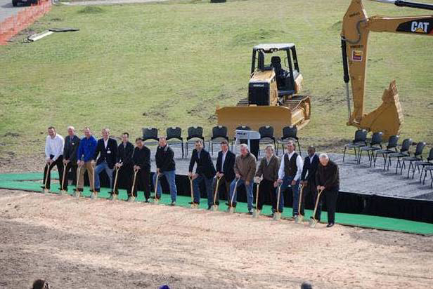 Mitsubishi Caterpillar Forklift America Inc. executives and special guests broke ground on a project that will add more production and assembly capabilities to MCFA&rsquo;s manufacturing facility in Houston.