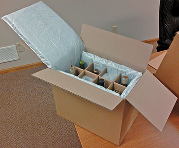 Chilled Wine Shippers Deliver Double To The Environment