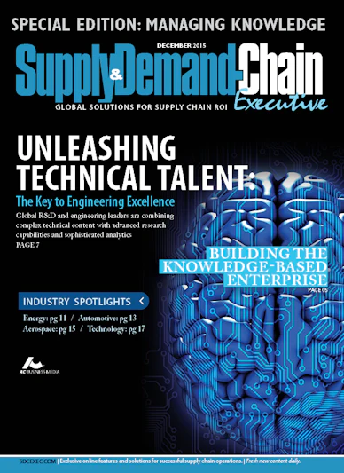 Supply & Demand Chain Executive IHS December 2015