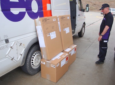 HTS Systems FedEx Express delivery van 5984c6e887005