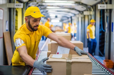 warehouse worker package