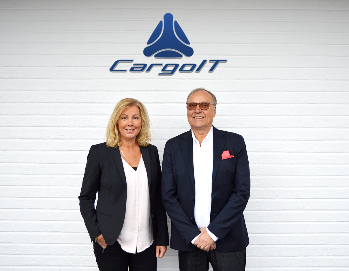 CargoIT co-founders Christina and Bjorn Wiklund will remain with the business.