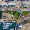 Aerial Shot Boats Building 2226457