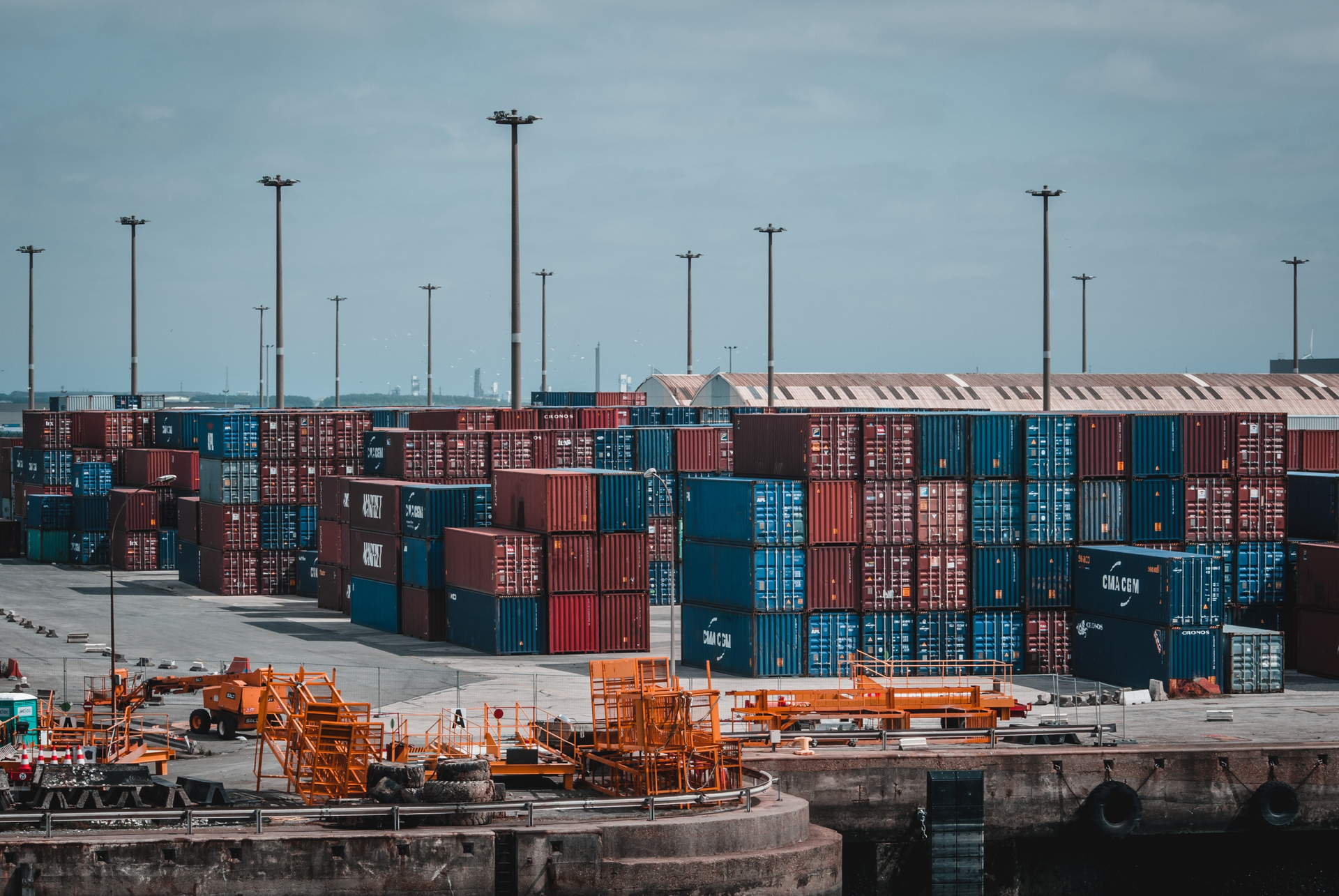 Cargo Cargo Container Clouds 1427541