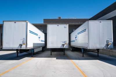 Three White Enclosed Trailers 1267325