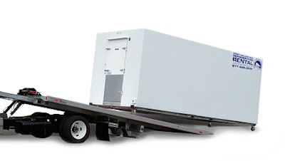 Refrigeration storage rental