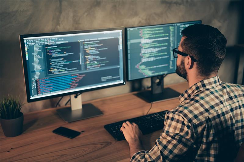 Deagreez Adobe Stock Beared Man At Desktop Apparently