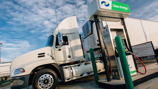 Stock Clean Energy Cng Truck