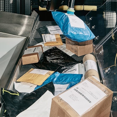 Berkshire Grey Robotic Package Sortation For E Com Returns