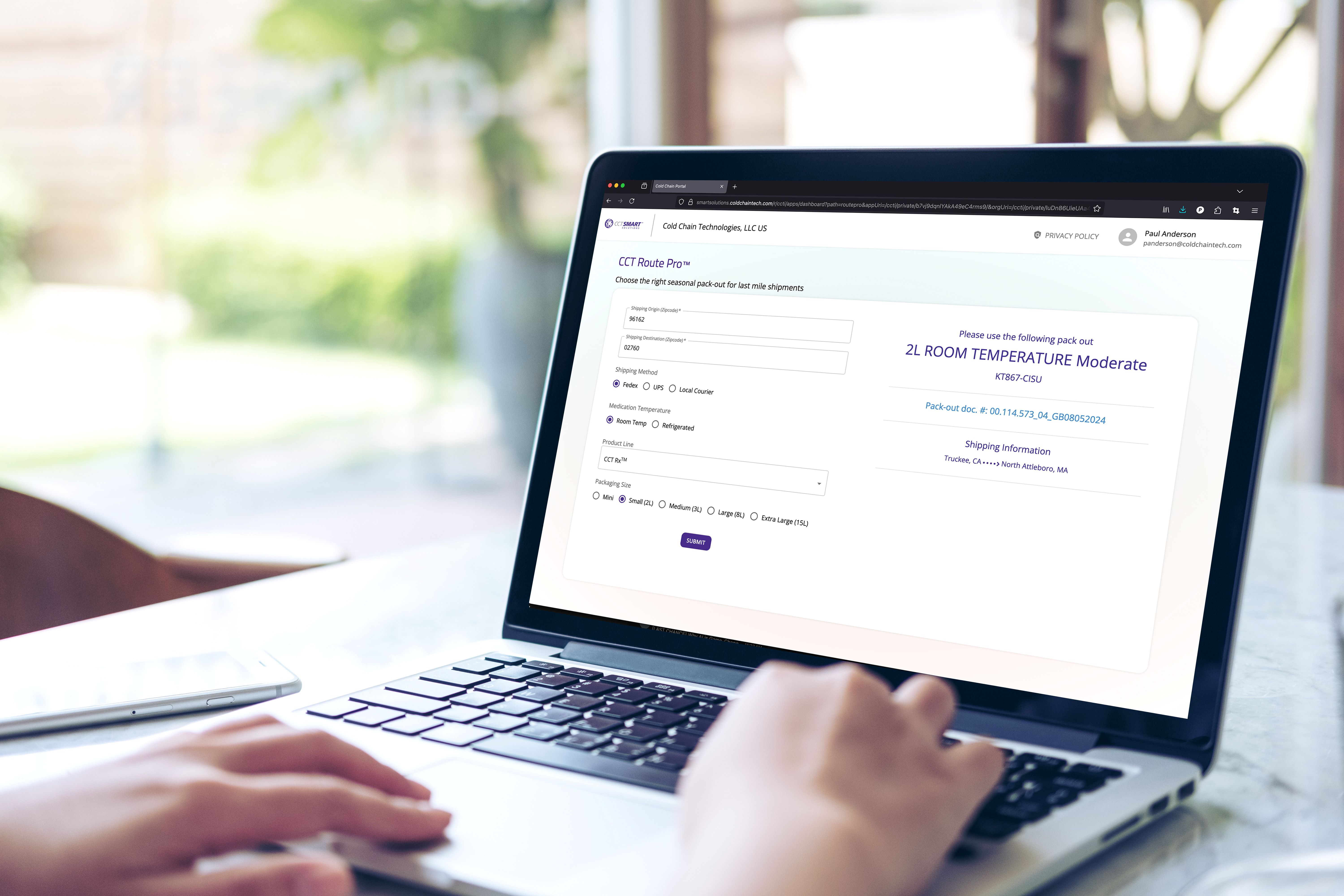 Cold Chain Technologies Cct Route Pro