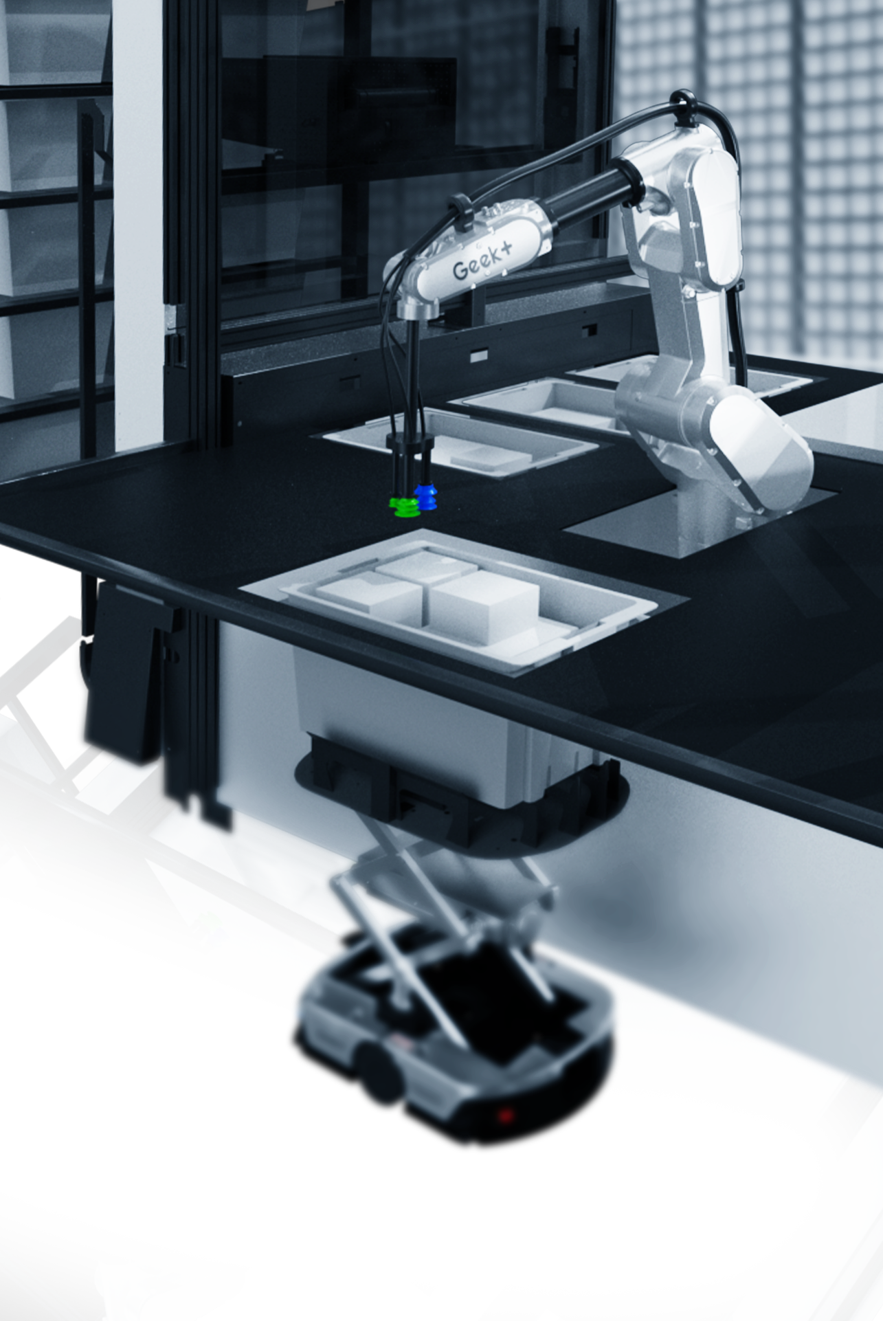 Geekplus Robot Arm Picking Station