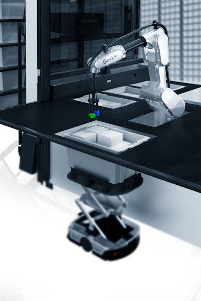 Geekplus Robot Arm Picking Station