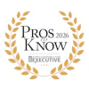 Pros to Know 2026 award emblem with golden laurel wreath