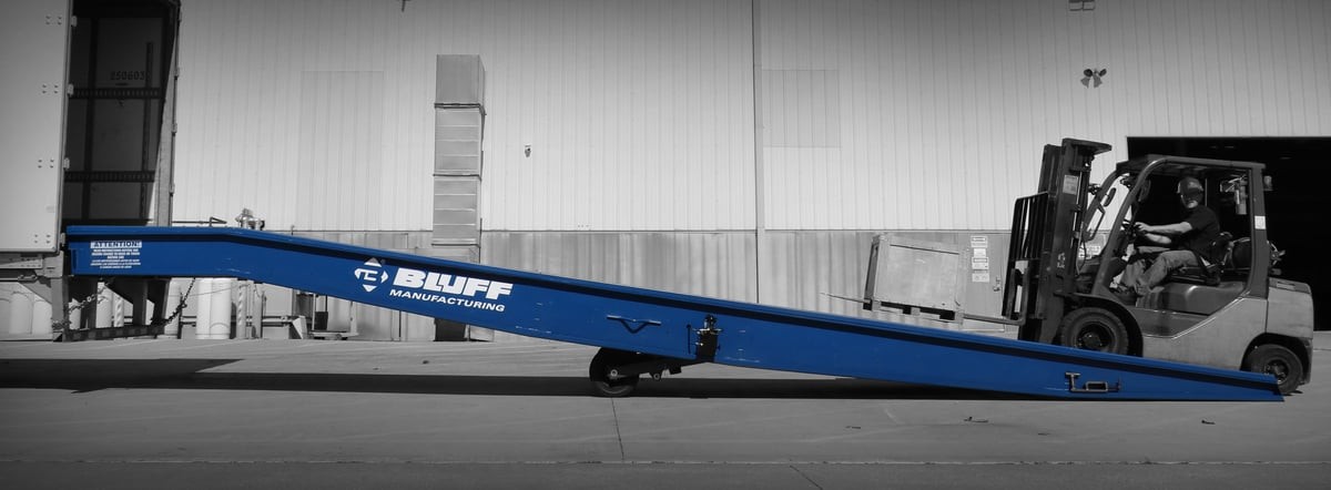 Bluff Manufacturing Portable Yard Ramp