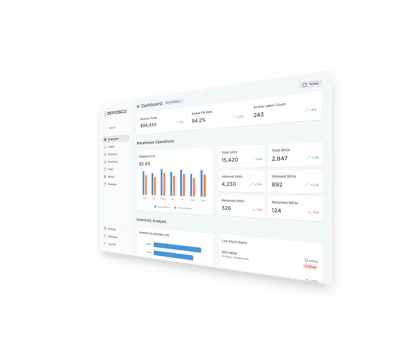 Deposco 3 Pl Portal Screenshot