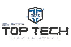 2026 Top Tech Startup Awards logo by Food Logistics Supply & Demand Executive