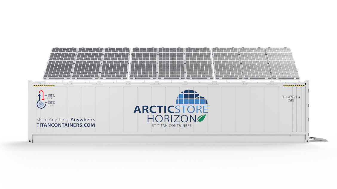 Titan Arctic Store horizon Ny Motor Solceller Oppe Side (2)