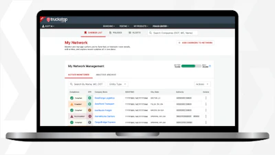 Truckstop Carrier Hub Desktop