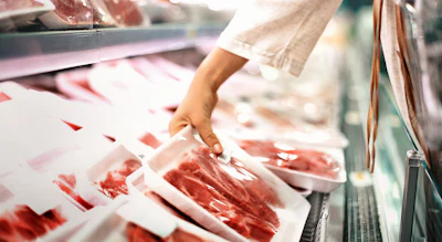 Stock Meat Grocery